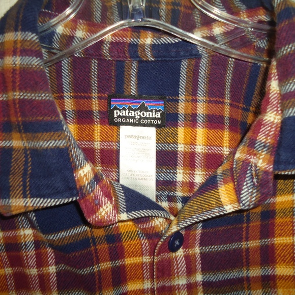Patagonia  Organic Cotton Men's Brown Shirt 100% Cotton RN#51884  Size-L - Picture 3 of 10